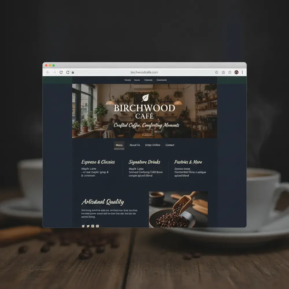Birchwood Café website